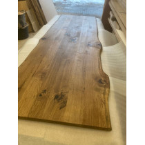 Eiche, Tischplatte XXL mit Baumkante, Konferenztisch, Seminar, Meeting, Länge wählbar x100x4,5cm, DARK OAK Eiche, Tischplatte XXL mit Baumkante, Konferenztisch, Seminar, Meeting, Länge wählbar x100x4,5cm, DARK OAK